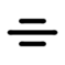 Symbole pour « Symétrie »