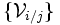 \{ \mathcal{V}_{i/j} \}
